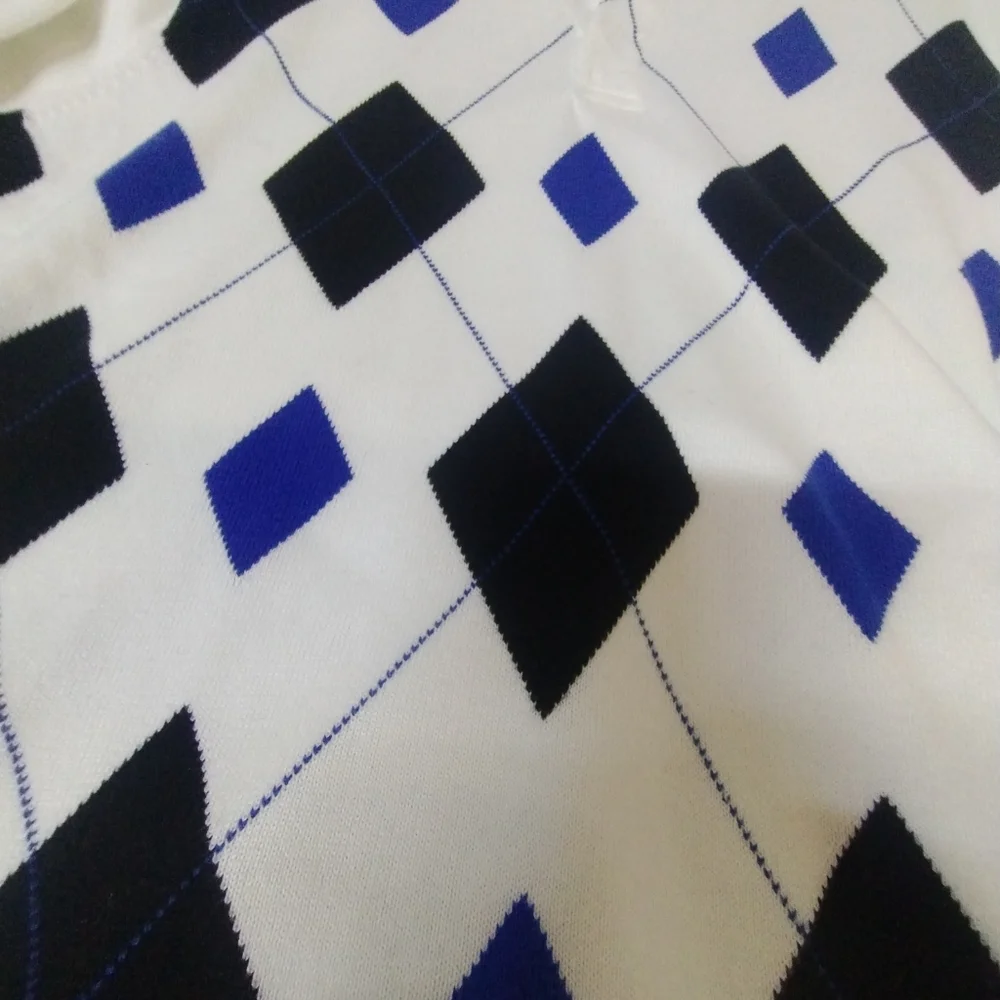 Brooks Brothers Mens Size Large Argyle Tennis Prep Ivy League Preppy Sweater - Picture 6 of 10